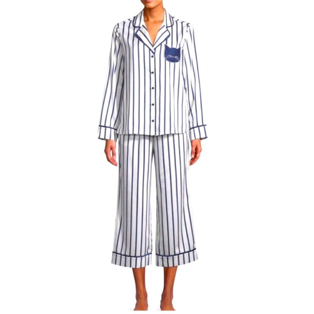 Kate Spade Cat Pajamas- Small- Purfect!